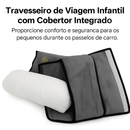 Travesseiro para bebês, travesseiro de carro para crianças, cinto de segurança, ombro, almofada, proteção, suporte, travesseiro para crianças pequenas